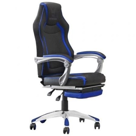 Silla Gaming Woxter Stinger Station RX- Azul y Negra