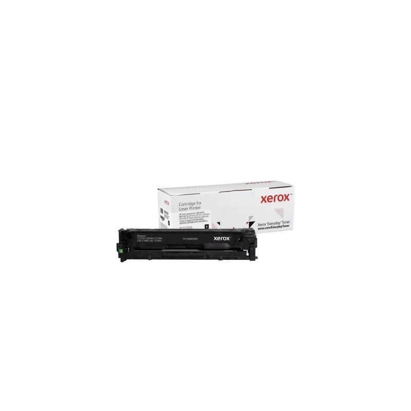 Tóner compatible Xerox 006R03807 compatible con HP CF210X-CB540A-CE320A-CRG-116BK-CRG-131BKH- 2400 páginas- Negro