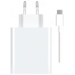 Cargador de Pared Xiaomi 120W HyperCharge Combo (Type-A)- 1xUSB + Cable USB Tipo-C- 120W