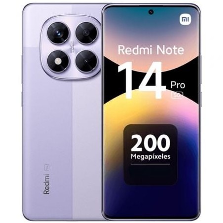 Smartphone Xiaomi Redmi Note 14 Pro 8GB- 256GB- 6-67"- 5G- Púrpura