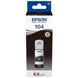 BOTELLA EPSON 104 NEGRO