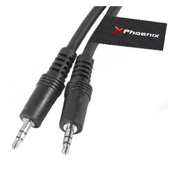 Cable audio mini jack 3-5 mm