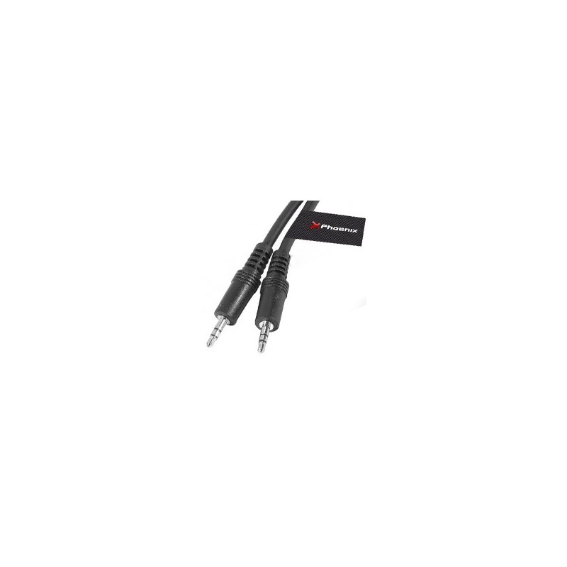 Cable audio mini jack 3-5 mm