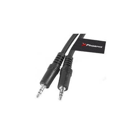 Cable audio mini jack 3-5 mm