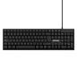 Phoenix k100 teclado multimedia usb negro