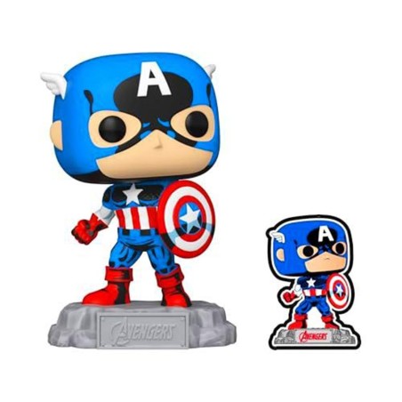 Funko pop marvel a60 - comic capitan america