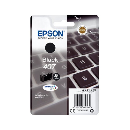 Cartucho tinta epson 407 negro