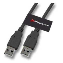 Cable usb macho a macho 3