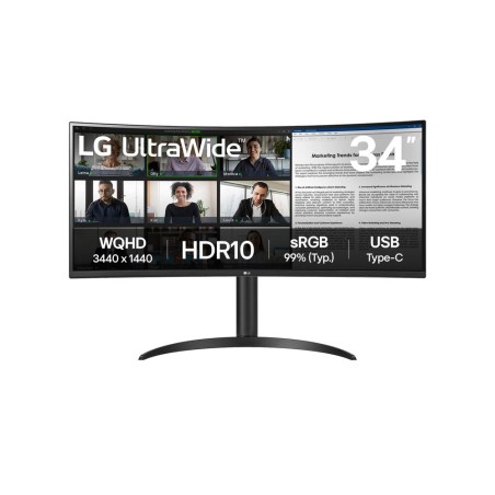 MONITOR CURVO LG ULTRAWIDE 43" QHD HDMI DP