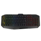 Teclado gaming phoenix con cable luz