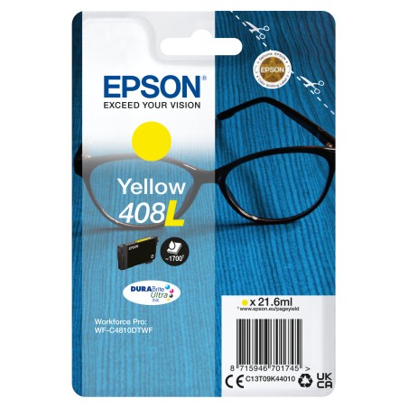 Cartucho tinta epson 408l amarillo durabrite