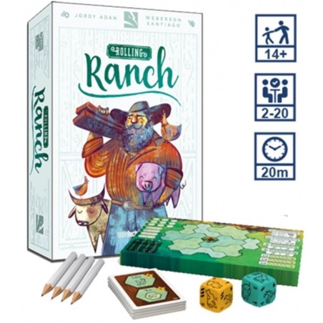 Juego mesa rolling ranch en español