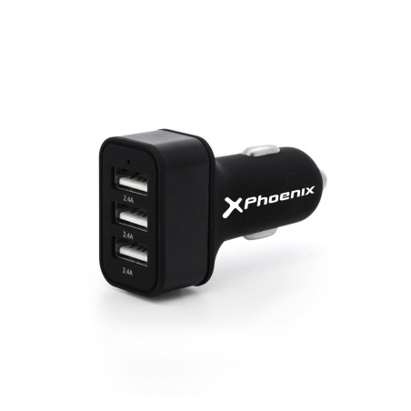 Cargador universal phoenix phcarcharger3usb coche mechero