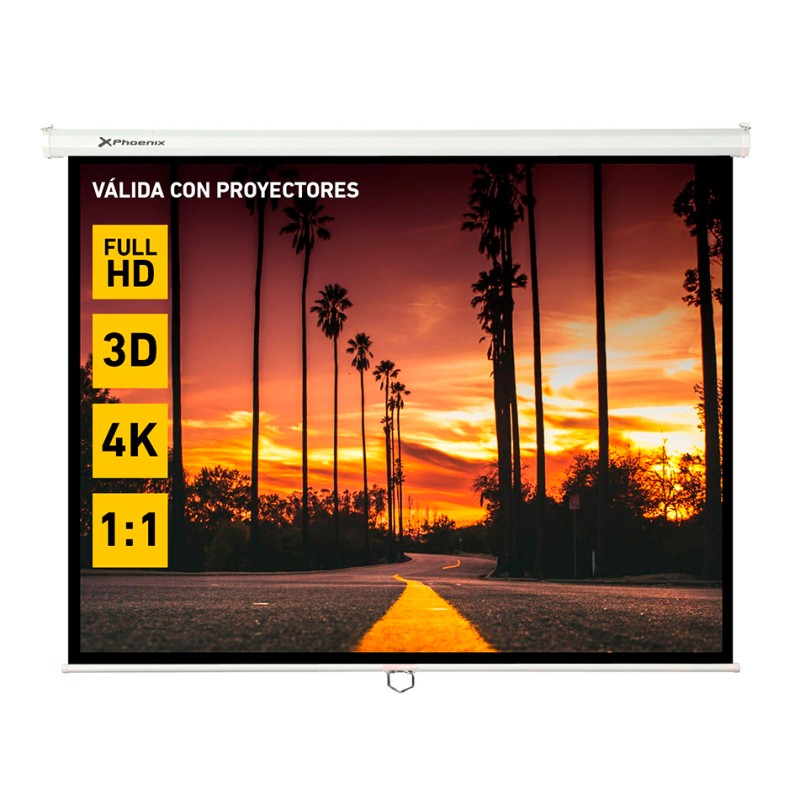Phoenix - pantalla de proyección manual