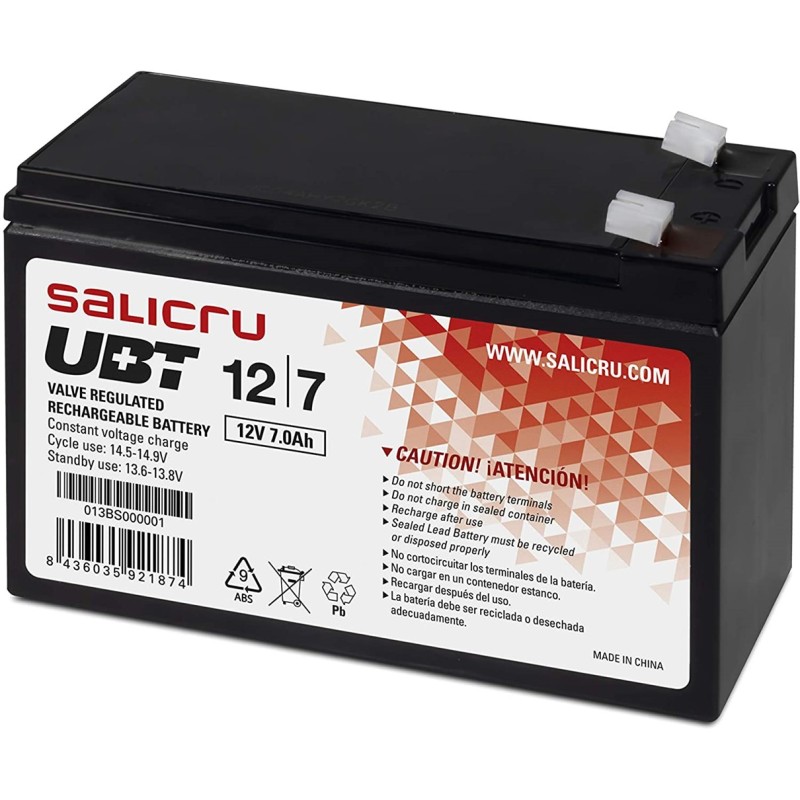 Bateria agm salicru compatible sais 7ah