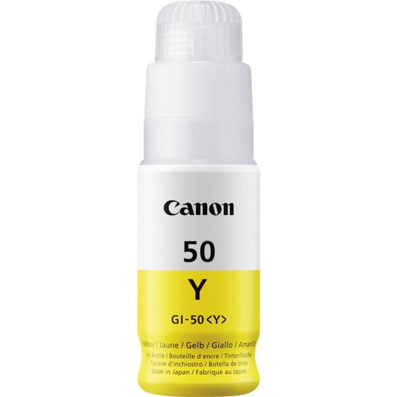 Botella de Tinta Original Canon GI-50- Amarillo