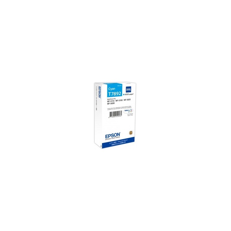 Cartucho tinta epson c13t789240 cian xxl