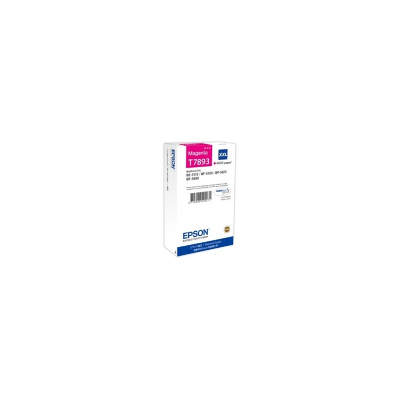 Cartucho tinta epson c13t789340 magenta xxl