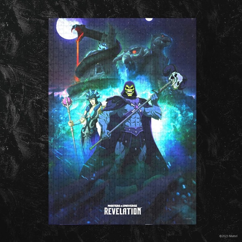 Puzzle amos del universo revelacion skeletor