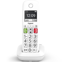 Telefono fijo inalambrico gigaset e290 blanco