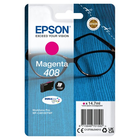 Cartucho tinta epson 408 magenta durabrite