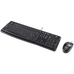 Teclado + mouse logitech mk120 optico