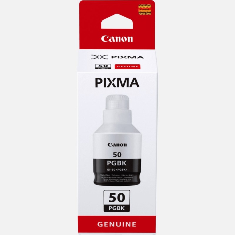 Botella de Tinta Original Canon GI-50- Negro