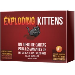 Juego mesa exploding kittens pegi 7