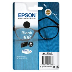 Cartucho tinta epson 408 negro durabrite