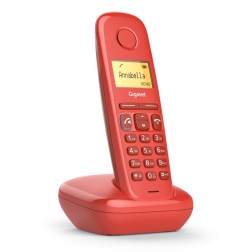 Telefono fijo inalambrico gigaset a270 rojo