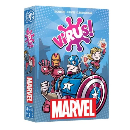 Juego mesa virus marvel