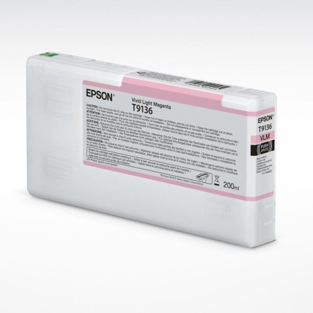 Cartucho tinta epson t9136 light magenta