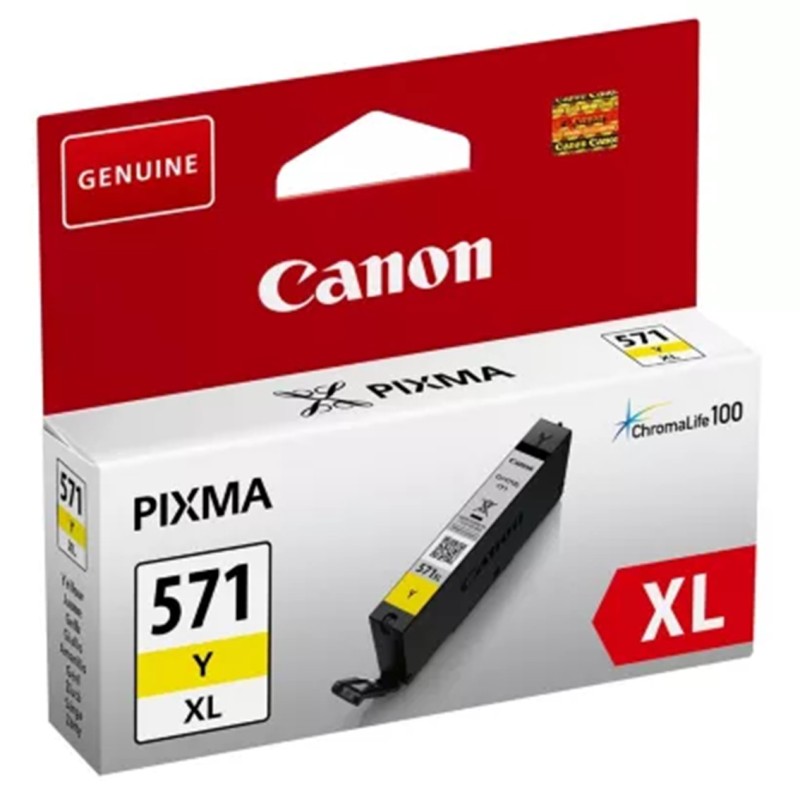 Cartucho tinta canon cli - 571y xl amarillo