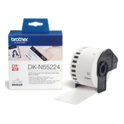 Etiquetas cinta continua brother dkn55224 papel