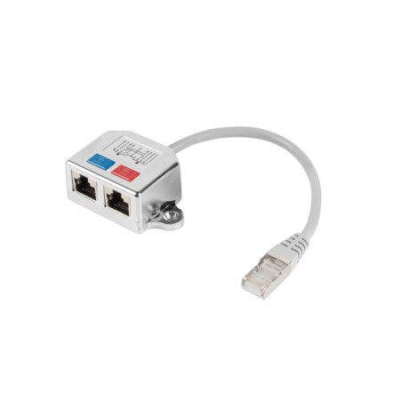 Adaptador lanberg splitter ethernet ftp rj45