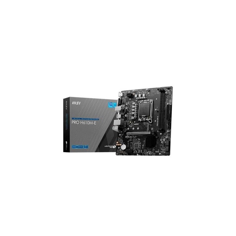 Placa base msi pro h610m - e 1700