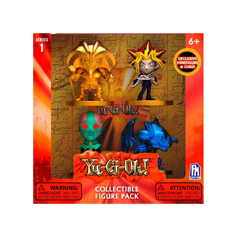 Figuras yu - gi - oh! pack 4