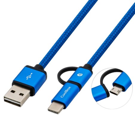 Cable multi usb 2-0 coolbox carga