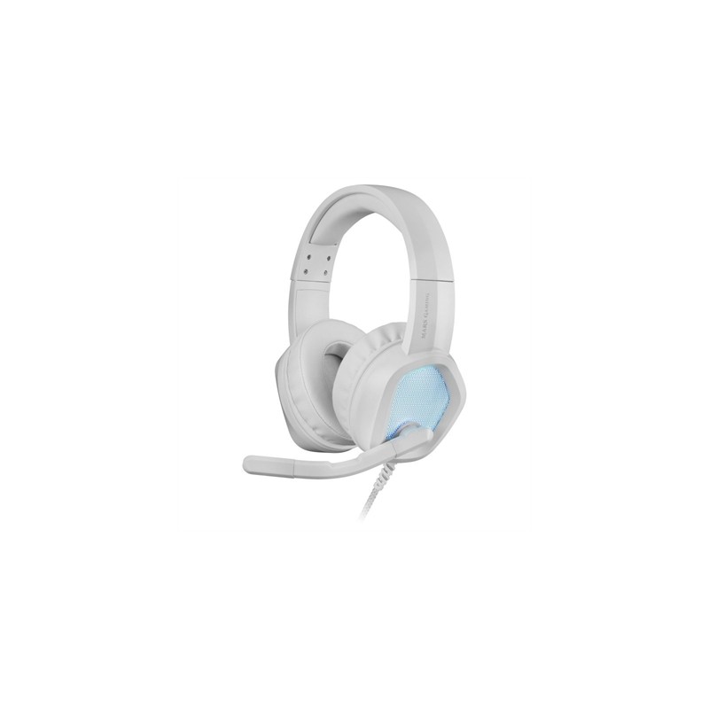 Auriculares Gaming con Micrófono Mars Gaming MH320- Jack 3-5- Blancos