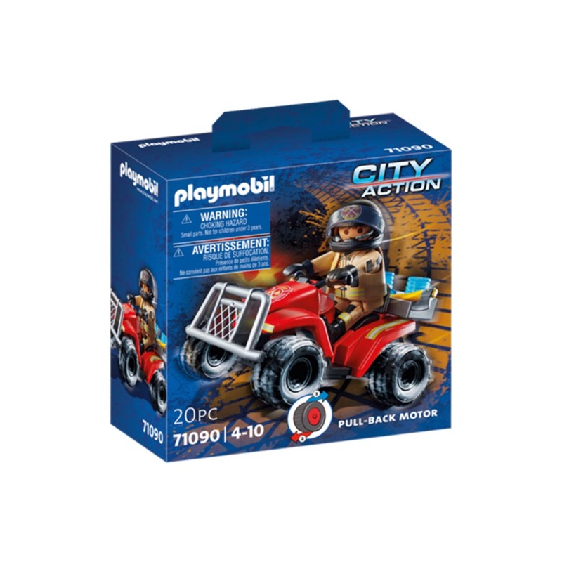 Playmobil bomberos - speed quad