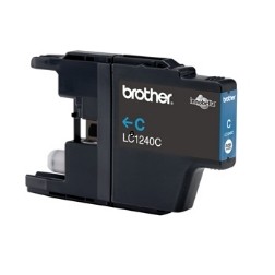 Cartucho tinta brother lc1240cbp cian 600