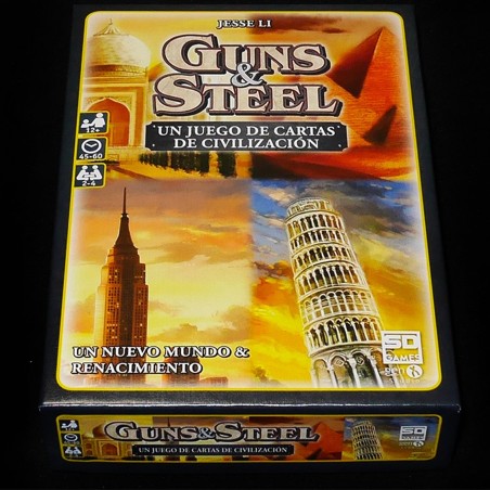 Juego mesa guns & steel pegi