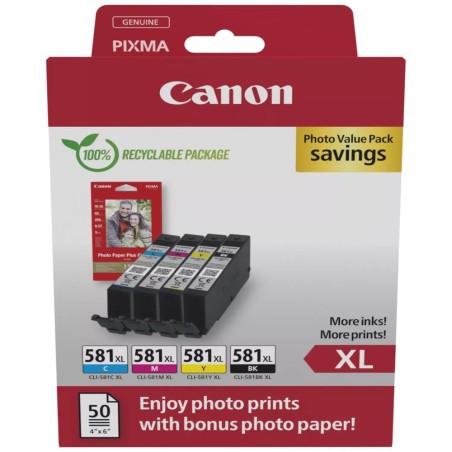 Multipack tinta canon cli - 581xl bk c