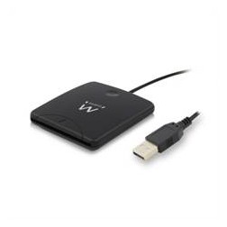 LECTOR DE TARJETAS EWENT SMART CARD ID USB 2-0