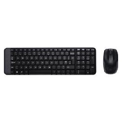 Teclado + mouse logitech mk220 wireless