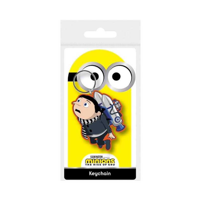 Llavero pyramid minions 2 gru jetpack