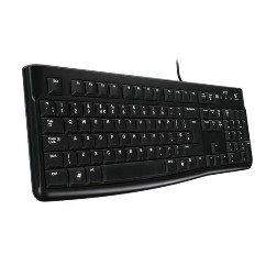 Teclado logitech k120 usb negro en