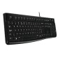 Teclado logitech k120 usb negro en