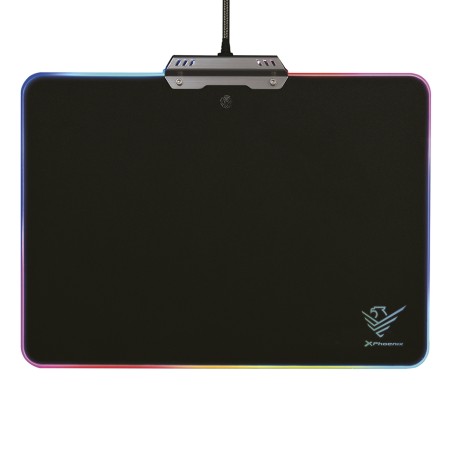 Alfombrilla gaming factor - xpad rgb negra