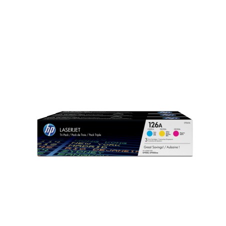 Multipack toner hp 126a cian magenta